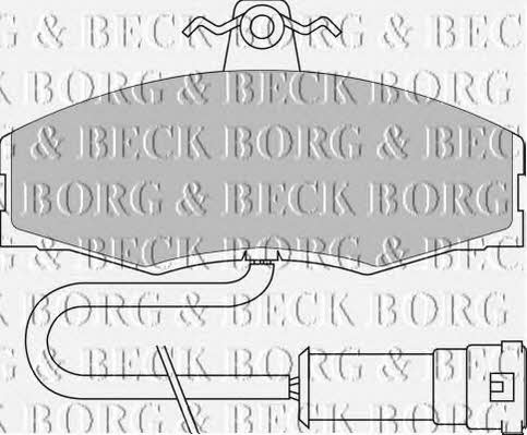 Borg & beck BBP1060 Klocki hamulcowe, zestaw BBP1060: Dobra cena w Polsce na 2407.PL - Kup Teraz!