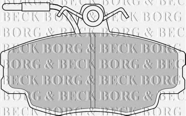 Borg & beck BBP1062 Klocki hamulcowe, zestaw BBP1062: Atrakcyjna cena w Polsce na 2407.PL - Zamów teraz!