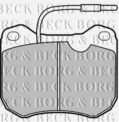 Borg & beck BBP1064 Brake Pad Set, disc brake BBP1064: Buy near me in Poland at 2407.PL - Good price!