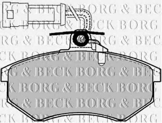 Borg & beck BBP1066 Klocki hamulcowe, zestaw BBP1066: Dobra cena w Polsce na 2407.PL - Kup Teraz!