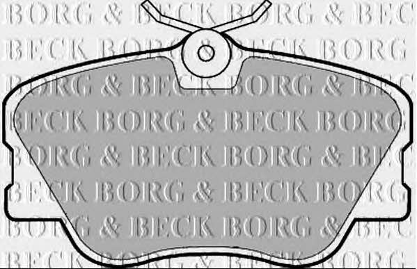 Borg & beck BBP1068 Klocki hamulcowe, zestaw BBP1068: Dobra cena w Polsce na 2407.PL - Kup Teraz!