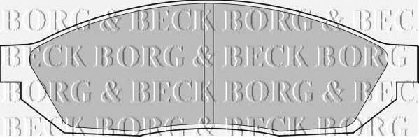 Borg & beck BBP1071 Гальмівні колодки, комплект BBP1071: Приваблива ціна - Купити у Польщі на 2407.PL!