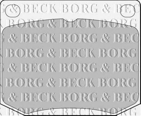 Borg & beck BBP1072 Klocki hamulcowe, zestaw BBP1072: Dobra cena w Polsce na 2407.PL - Kup Teraz!