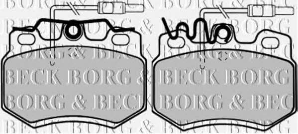 Borg & beck BBP1073 Klocki hamulcowe, zestaw BBP1073: Dobra cena w Polsce na 2407.PL - Kup Teraz!