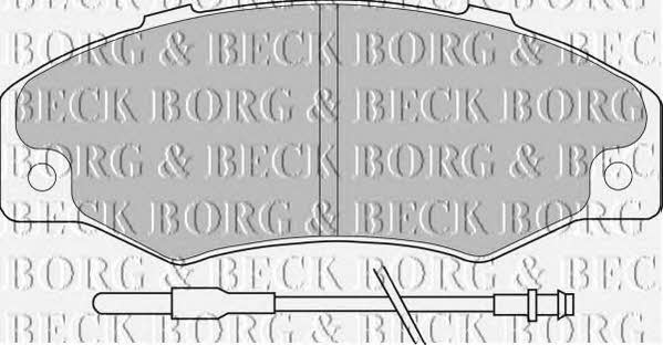 Borg & beck BBP1078 Klocki hamulcowe, zestaw BBP1078: Dobra cena w Polsce na 2407.PL - Kup Teraz!