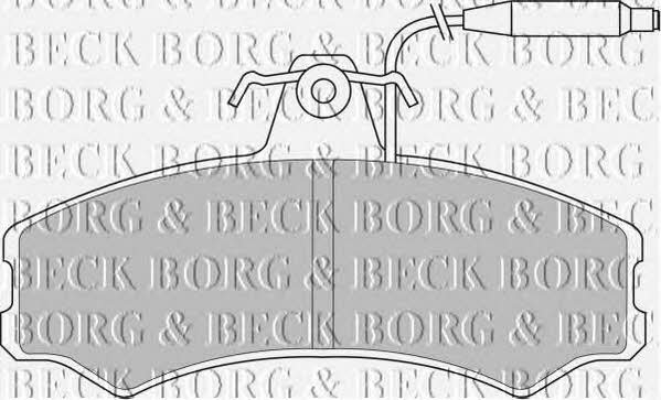 Borg & beck BBP1082 Brake Pad Set, disc brake BBP1082: Buy near me in Poland at 2407.PL - Good price!