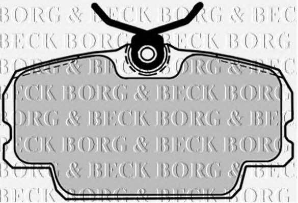 Borg & beck BBP1084 Brake Pad Set, disc brake BBP1084: Buy near me in Poland at 2407.PL - Good price!