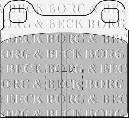 Borg & beck BBP1085 Scheibenbremsbeläge, Set BBP1085: Kaufen Sie zu einem guten Preis in Polen bei 2407.PL!