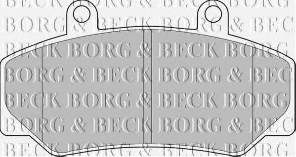 Borg & beck BBP1087 Тормозные колодки дисковые, комплект BBP1087: Отличная цена - Купить в Польше на 2407.PL!