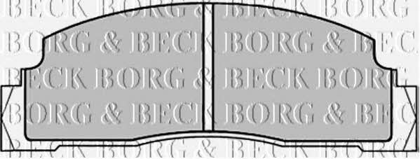 Borg & beck BBP1088 Гальмівні колодки, комплект BBP1088: Приваблива ціна - Купити у Польщі на 2407.PL!