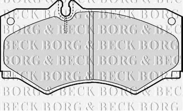 Borg & beck BBP1089 Klocki hamulcowe, zestaw BBP1089: Dobra cena w Polsce na 2407.PL - Kup Teraz!
