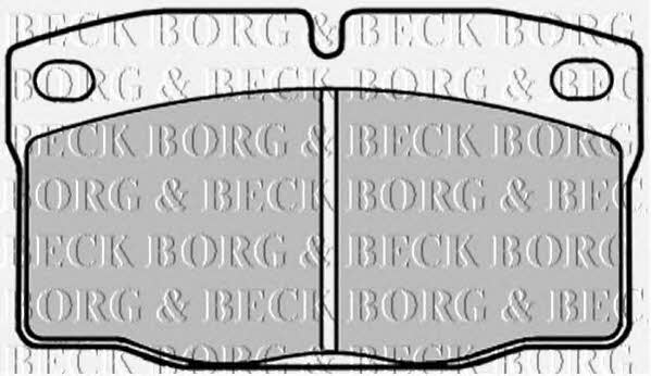 Borg & beck BBP1092 Brake Pad Set, disc brake BBP1092: Buy near me in Poland at 2407.PL - Good price!