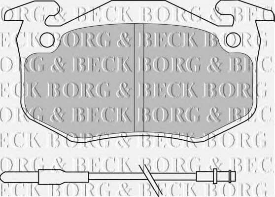 Borg & beck BBP1097 Scheibenbremsbeläge, Set BBP1097: Kaufen Sie zu einem guten Preis in Polen bei 2407.PL!