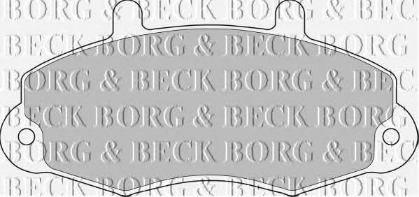 Borg & beck BBP1107 Klocki hamulcowe, zestaw BBP1107: Dobra cena w Polsce na 2407.PL - Kup Teraz!