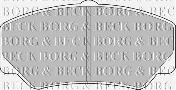 Borg & beck BBP1110 Brake Pad Set, disc brake BBP1110: Buy near me in Poland at 2407.PL - Good price!