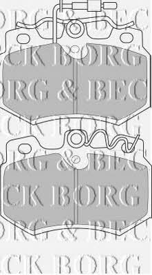 Borg & beck BBP1111 Klocki hamulcowe, zestaw BBP1111: Dobra cena w Polsce na 2407.PL - Kup Teraz!