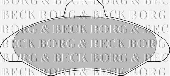 Borg & beck BBP1116 Klocki hamulcowe, zestaw BBP1116: Dobra cena w Polsce na 2407.PL - Kup Teraz!