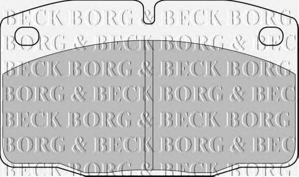 Borg & beck BBP1117 Brake Pad Set, disc brake BBP1117: Buy near me in Poland at 2407.PL - Good price!