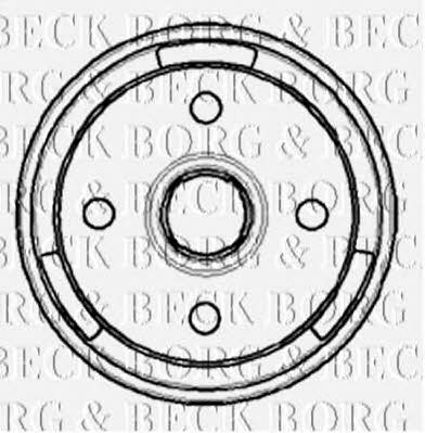 Borg & beck BBR7019 Bremstrommel hinten BBR7019: Kaufen Sie zu einem guten Preis in Polen bei 2407.PL!