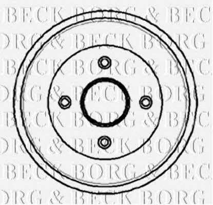 Borg & beck BBR7034 Bęben hamulca tylny BBR7034: Dobra cena w Polsce na 2407.PL - Kup Teraz!