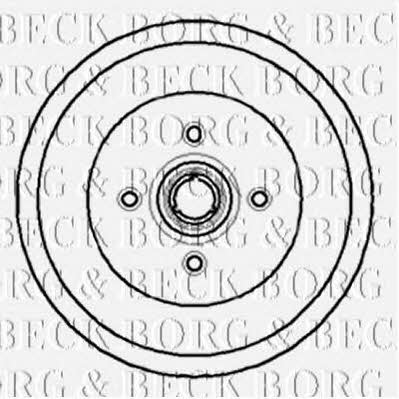 Borg & beck BBR7066 Bremstrommel hinten BBR7066: Kaufen Sie zu einem guten Preis in Polen bei 2407.PL!