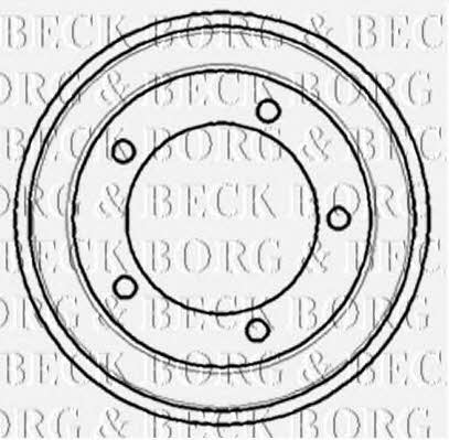 Borg & beck BBR7083 Bremstrommel hinten BBR7083: Kaufen Sie zu einem guten Preis in Polen bei 2407.PL!