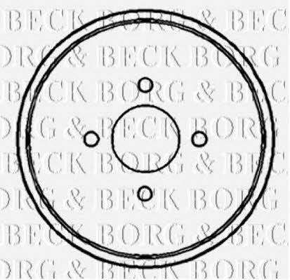 Borg & beck BBR7089 Тормозной барабан BBR7089: Отличная цена - Купить в Польше на 2407.PL!