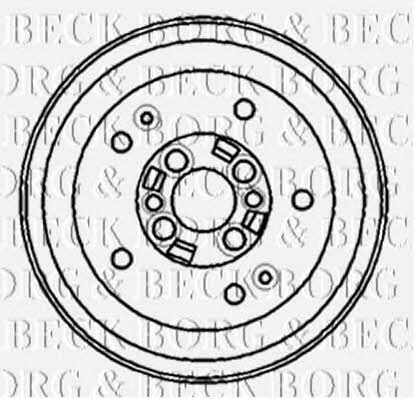 Borg & beck BBR7140 Bęben hamulca tylny BBR7140: Dobra cena w Polsce na 2407.PL - Kup Teraz!