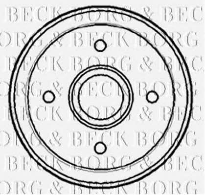 Borg & beck BBR7144 Bremstrommel hinten BBR7144: Kaufen Sie zu einem guten Preis in Polen bei 2407.PL!