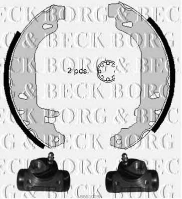 Borg & beck BBS1009K Колодки гальмівні барабанні, комплект BBS1009K: Приваблива ціна - Купити у Польщі на 2407.PL!