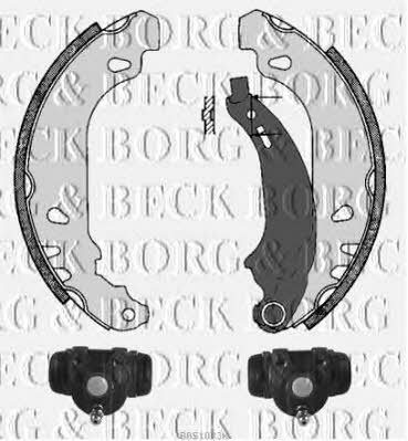 Borg & beck BBS1023K Колодки тормозные барабанные, комплект BBS1023K: Отличная цена - Купить в Польше на 2407.PL!