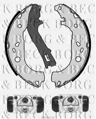 Borg & beck BBS1027K Колодки гальмівні барабанні, комплект BBS1027K: Приваблива ціна - Купити у Польщі на 2407.PL!