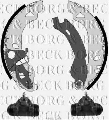 Borg & beck BBS1028K Колодки тормозные барабанные, комплект BBS1028K: Отличная цена - Купить в Польше на 2407.PL!