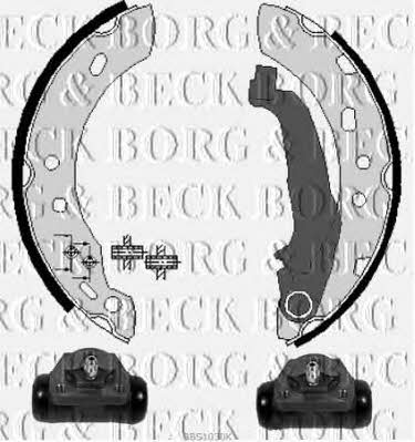 Borg & beck BBS1030K Колодки тормозные барабанные, комплект BBS1030K: Отличная цена - Купить в Польше на 2407.PL!