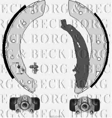 Borg & beck BBS1047K Szczęki hamulcowe, zestaw BBS1047K: Dobra cena w Polsce na 2407.PL - Kup Teraz!
