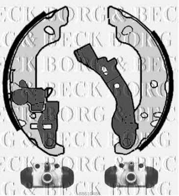 Borg & beck BBS1048K Brake shoe set BBS1048K: Buy near me in Poland at 2407.PL - Good price!