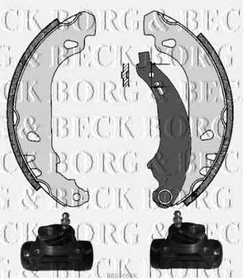 Borg & beck BBS1062K Brake shoe set BBS1062K: Buy near me in Poland at 2407.PL - Good price!