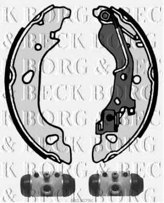 Borg & beck BBS1079K Brake shoe set BBS1079K: Buy near me in Poland at 2407.PL - Good price!