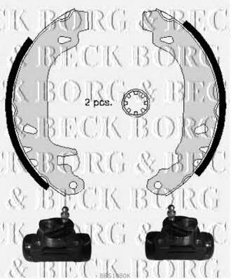 Borg & beck BBS1080K Brake shoe set BBS1080K: Buy near me in Poland at 2407.PL - Good price!