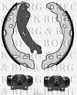 Borg & beck BBS1086K Brake shoe set BBS1086K: Buy near me at 2407.PL in Poland at an Affordable price!