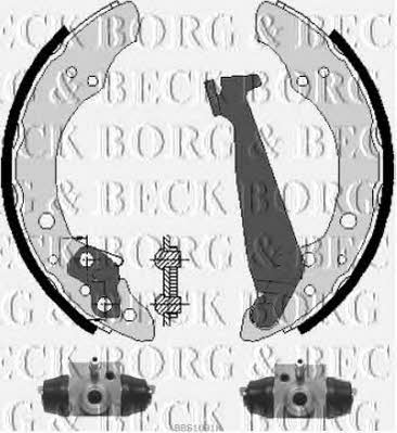 Borg & beck BBS1091K Brake shoe set BBS1091K: Buy near me in Poland at 2407.PL - Good price!