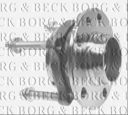 Borg & beck BWK1123 Wheel hub with rear bearing BWK1123: Buy near me in Poland at 2407.PL - Good price!