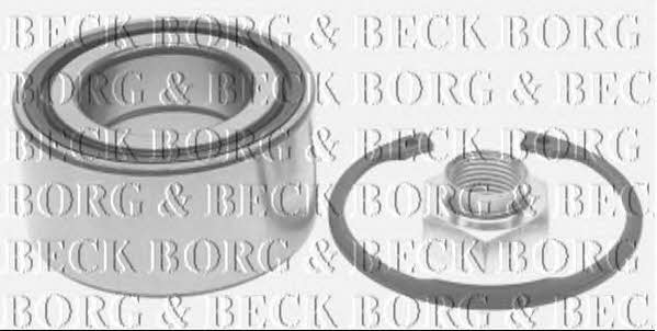 Borg & beck BWK1142 Підшипник передньої маточини колеса, комплект BWK1142: Приваблива ціна - Купити у Польщі на 2407.PL!