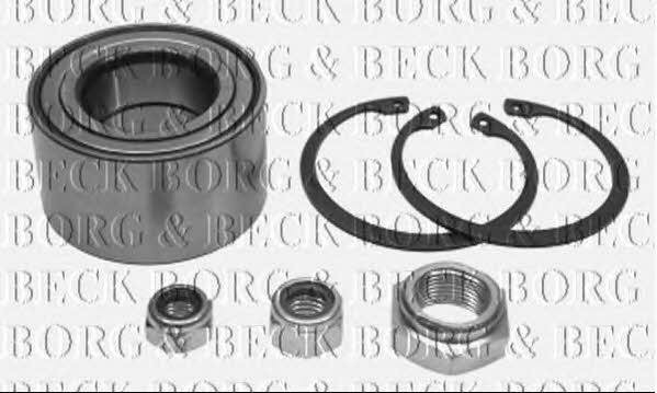 Borg & beck BWK121 Подшипник ступицы колеса, комплект BWK121: Отличная цена - Купить в Польше на 2407.PL!