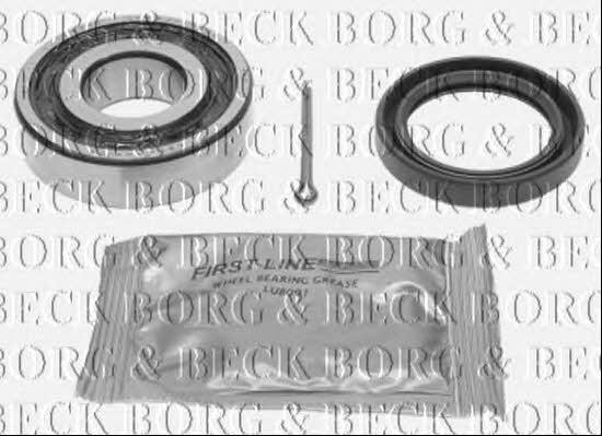 Borg & beck BWK162 Підшипник маточини колеса, комплект BWK162: Приваблива ціна - Купити у Польщі на 2407.PL!
