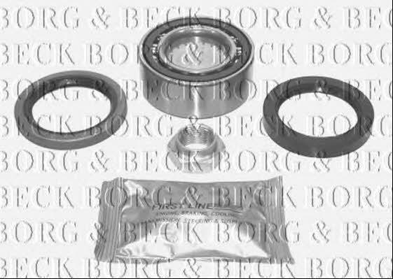 Borg & beck BWK166 Підшипник маточини колеса, комплект BWK166: Приваблива ціна - Купити у Польщі на 2407.PL!