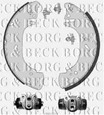 Borg & beck BBS1121K Brake shoe set BBS1121K: Buy near me in Poland at 2407.PL - Good price!