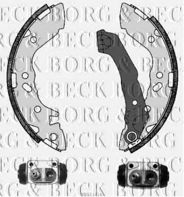Borg & beck BBS1141K Brake shoe set BBS1141K: Buy near me in Poland at 2407.PL - Good price!