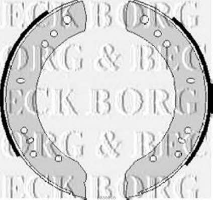 Borg & beck BBS6016 Brake shoe set BBS6016: Buy near me in Poland at 2407.PL - Good price!