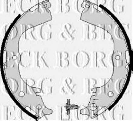 Borg & beck BBS6018 Колодки тормозные барабанные, комплект BBS6018: Отличная цена - Купить в Польше на 2407.PL!